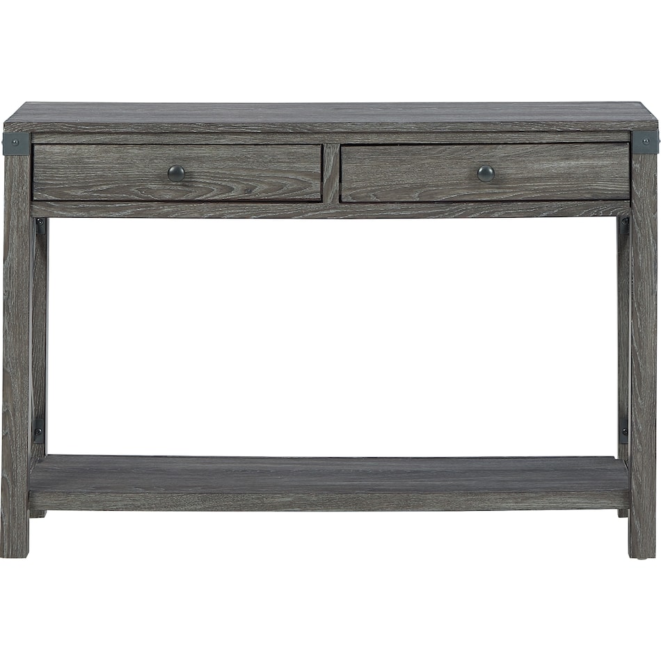 freedan grayish brown oc sofa table t   