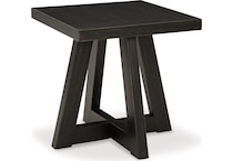 galliden occasional black oc end chairside table t   