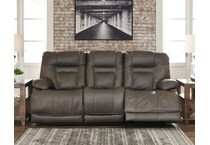 garrison power reclining sofa  room image  