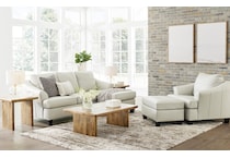 genoa living room white st stationary leather sofa   