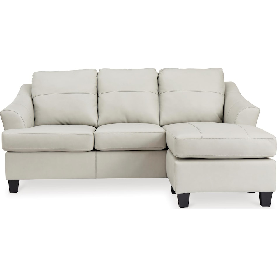 genoa living room white st stationary leather sofa   