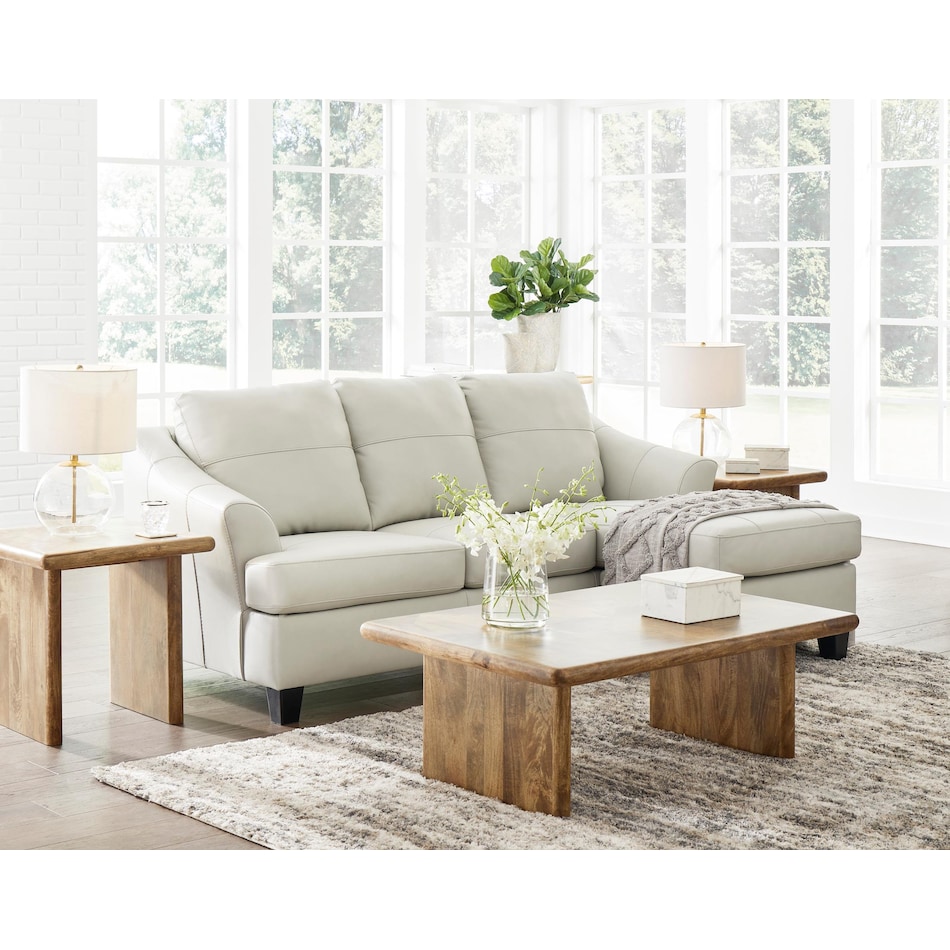 genoa living room white st stationary leather sofa   