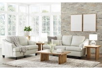 genoa living room white st stationary leather loveseat   