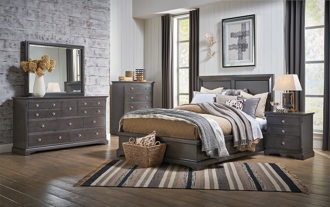 georgetown bedroom gray collection bpc  
