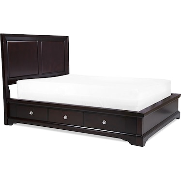 Georgetown Queen Bed with 1 Storage Unit