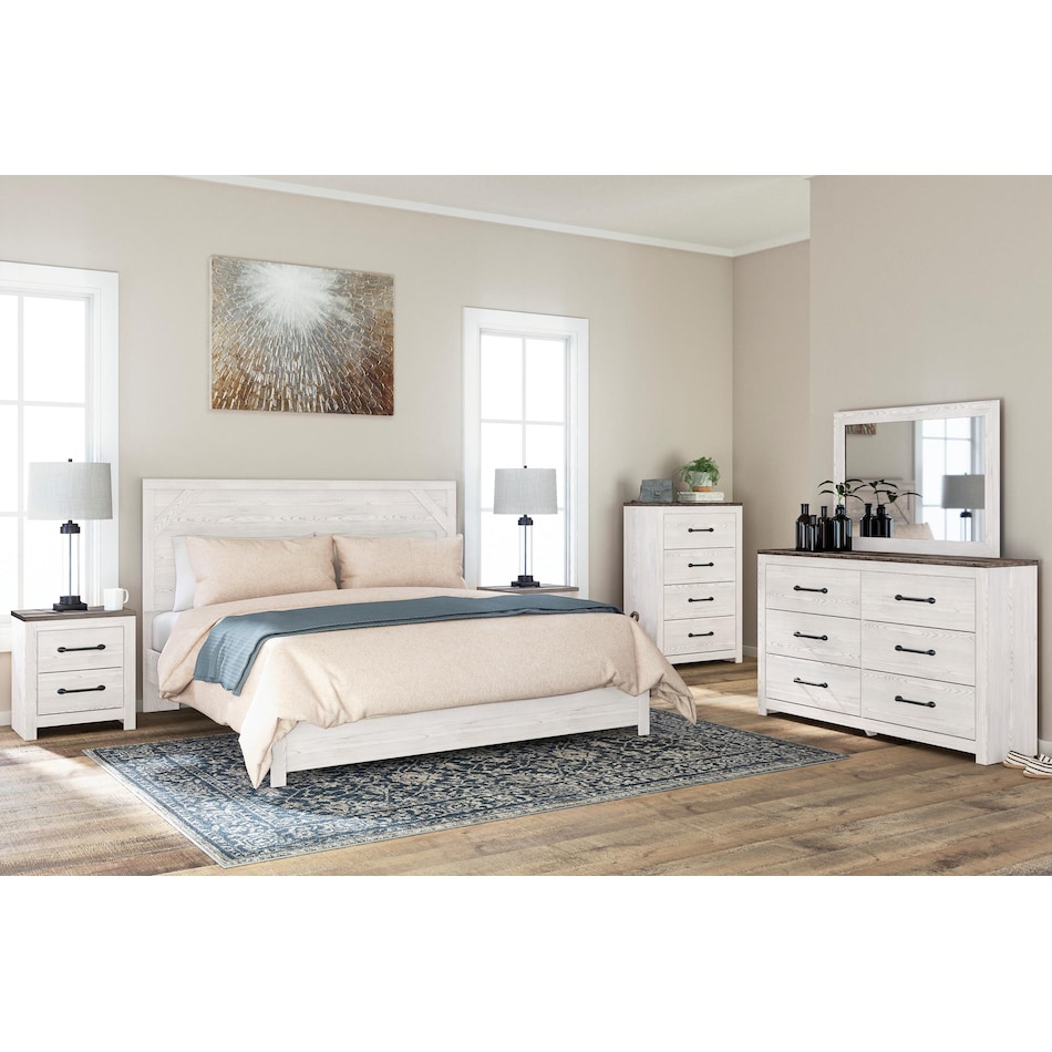 gerridan gray   white br master dresser b   