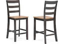 gesthaven dining natural dr counter stool w group d x  