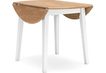 gesthaven dining white dr dining table reg hgt d   