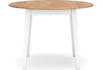 gesthaven dining white dr dining table reg hgt d   