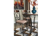 glambrey brown dining table d   