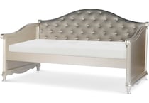 glimmer youth bedroom silver daybed p  
