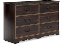 glosmount two tone brown br master dresser b   