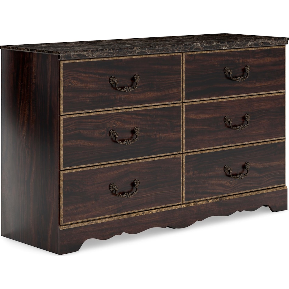 glosmount two tone brown br master dresser b   