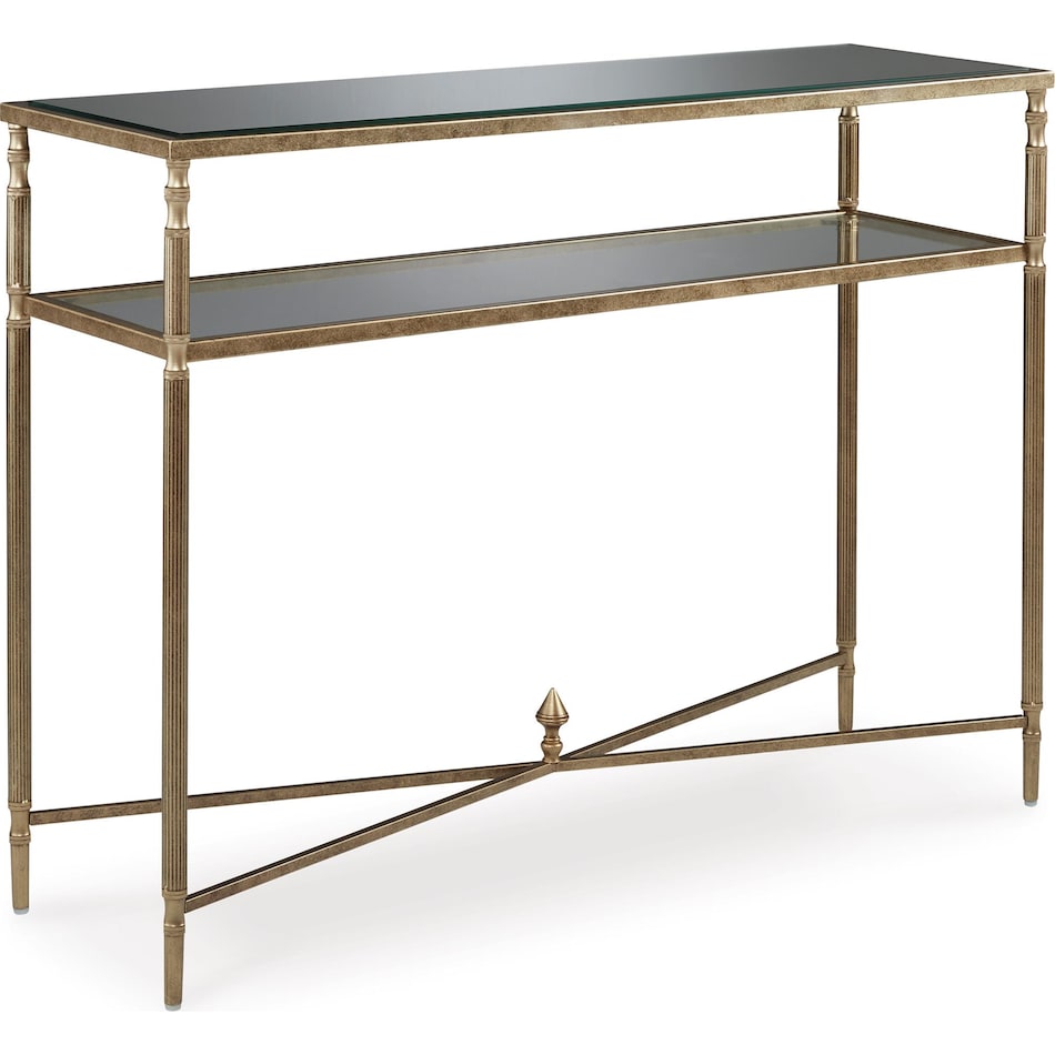 gold oc sofa table t   