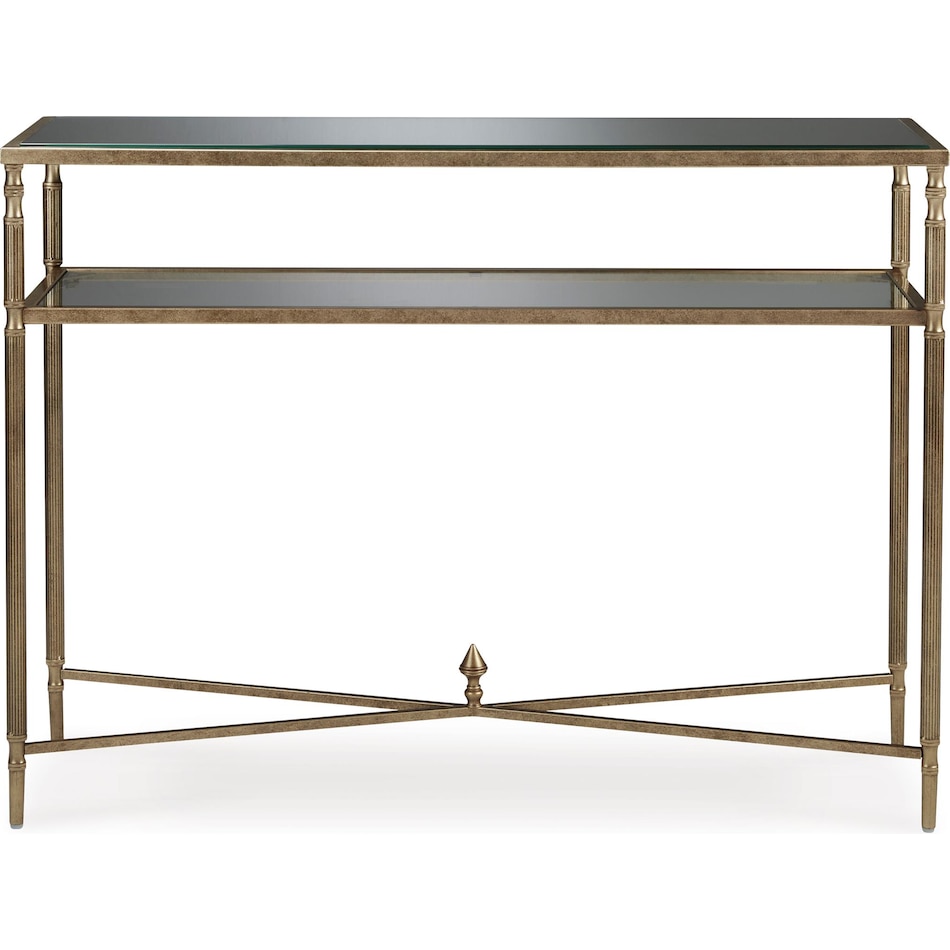 gold oc sofa table t   