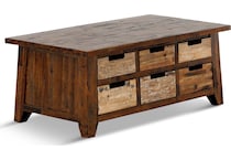 grace farms occasional brown oc coffee table   