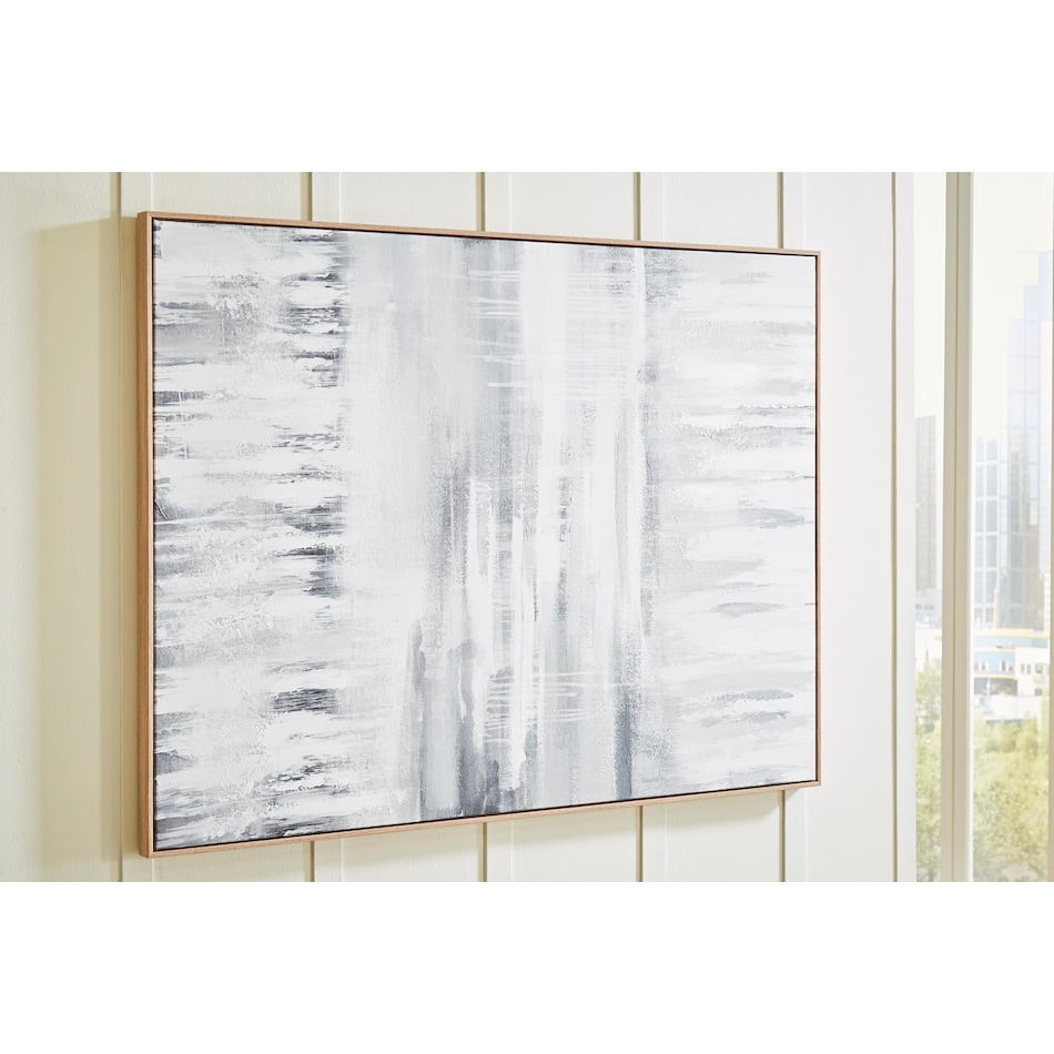 gray   white at wood accent piece a  