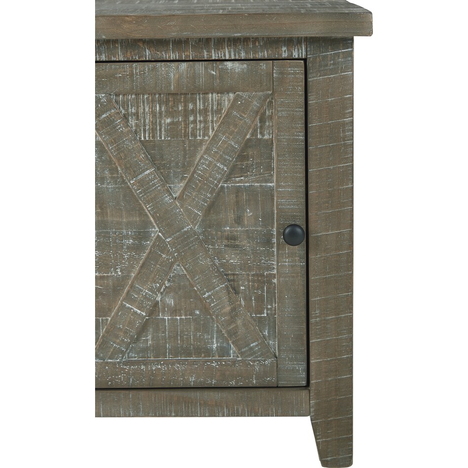 gray accent cabinet a  