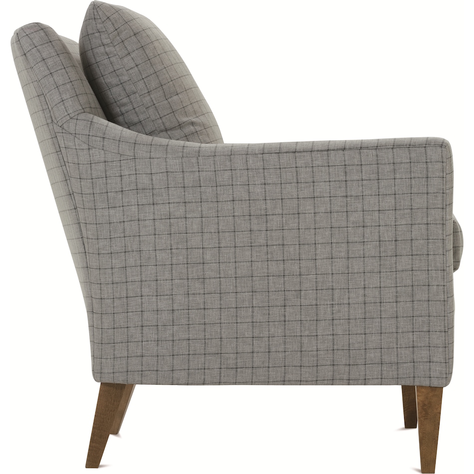 gray accent chair   