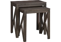 gray accent table a  