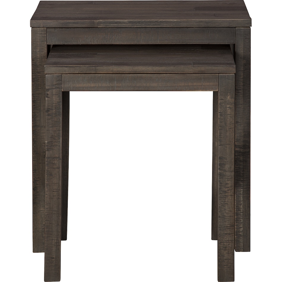 gray accent table a  