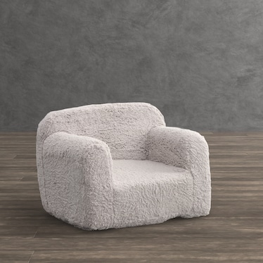 Cozee Sherpa Chair (Grey)