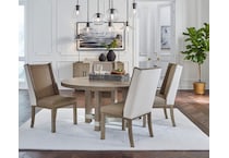 gray dining table d   