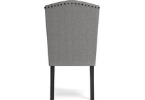 gray dr side chair d   