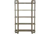 gray of bookcase a  