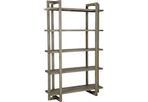 gray of bookcase a  