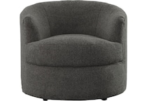 gray st stationary fabric chair   