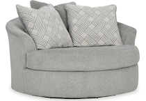 gray st stationary fabric chair   