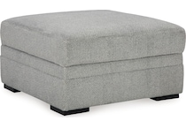 gray st stationary fabric ottoman   