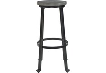 gray stool d   