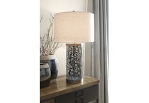 gray table lamp l  