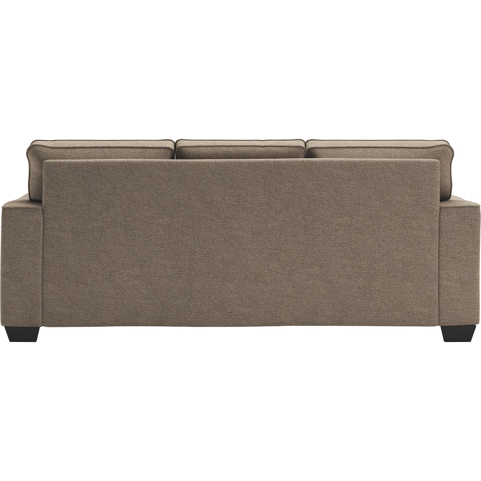 greaves brown st stationary fabric sofa   