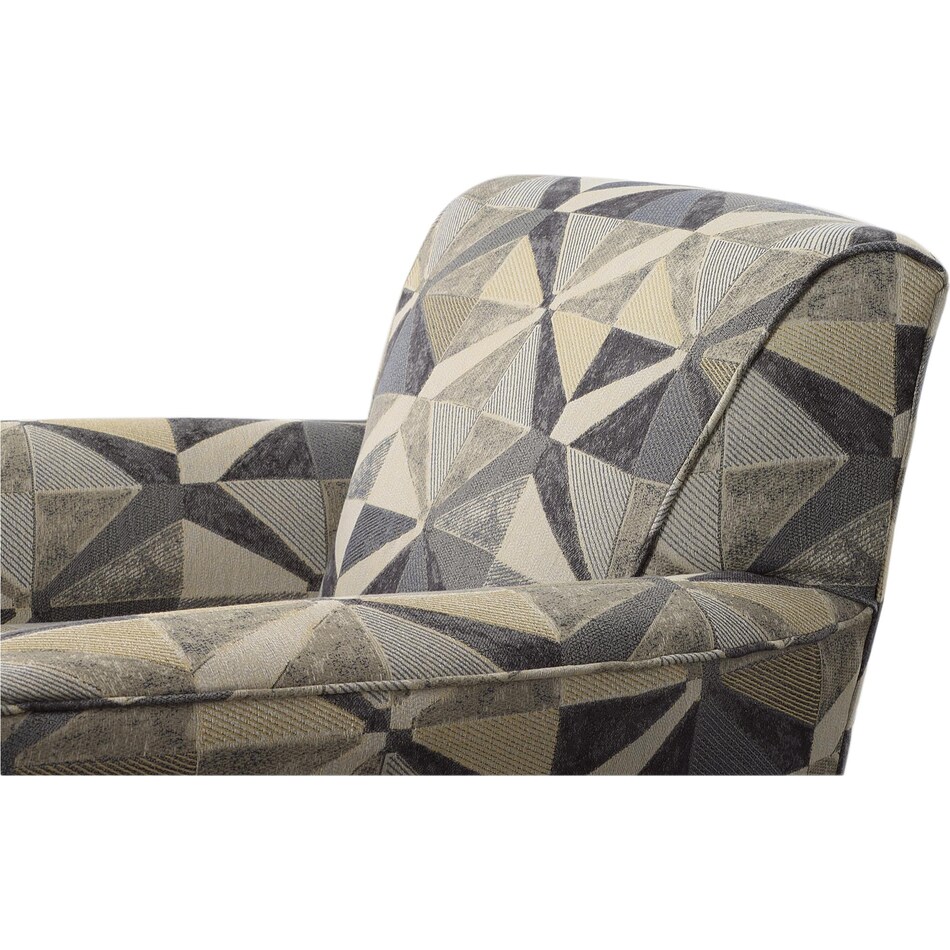 hailey neutral st stationary fabric chair   