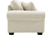 haisley ivory st stationary fabric sofa   