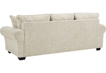 haisley ivory st stationary fabric sofa   