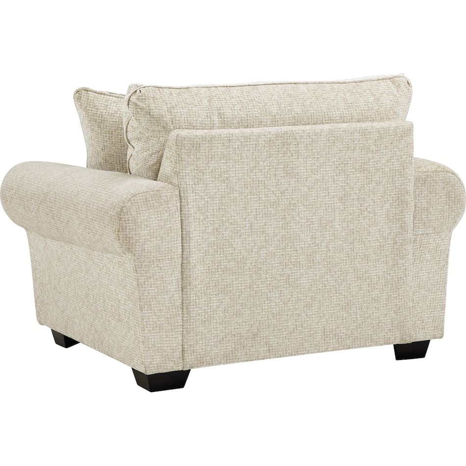 haisley ivory st stationary fabric chair   