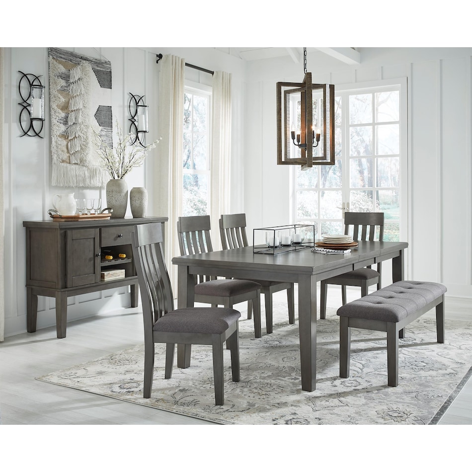 hallanden dining two tone d x  