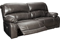hallstrung gray sofa u  