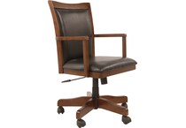 hamlyn home office brown desk chair h a  