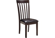 hammis dark brown dining chair d   