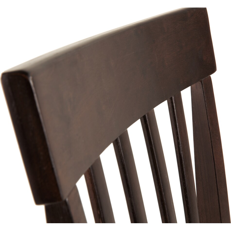 hammis dark brown dining chair d   