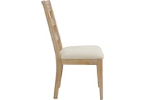 harbor dining tan dr side chair   