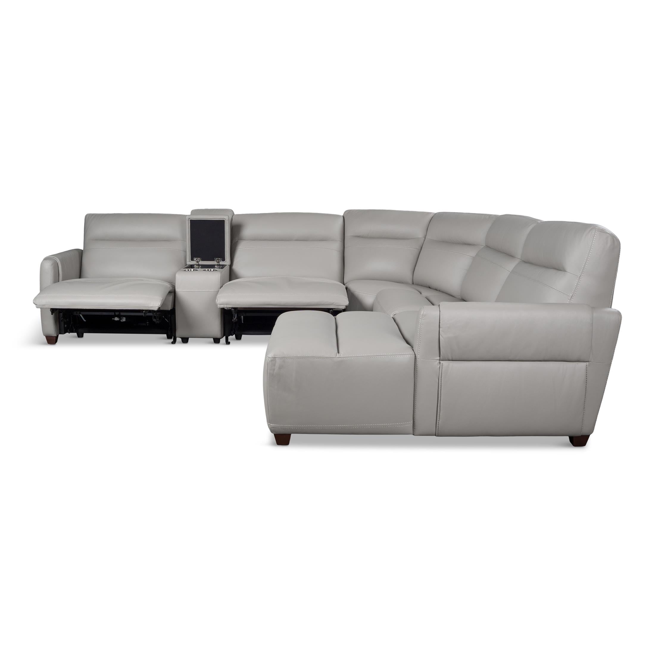 Harmon 6 Piece Reclining Sectional Levin