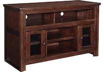 harpan brown inch tv stand w   