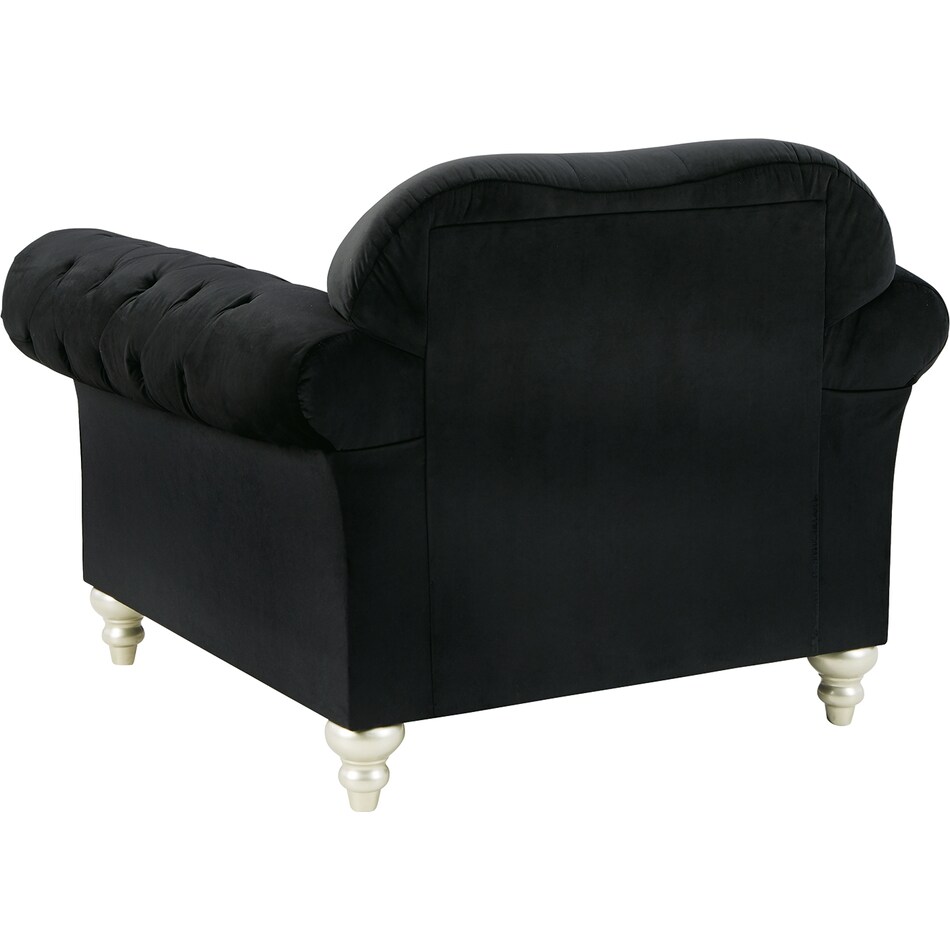 harriotte black chair   