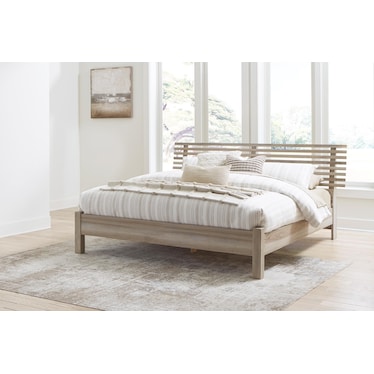 Hasbrick King Slat Panel Bed